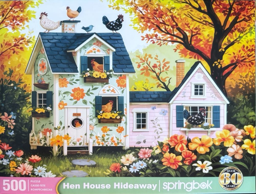 Hen House Hideaway* - Springbok puzzle collectible - Main Image 2