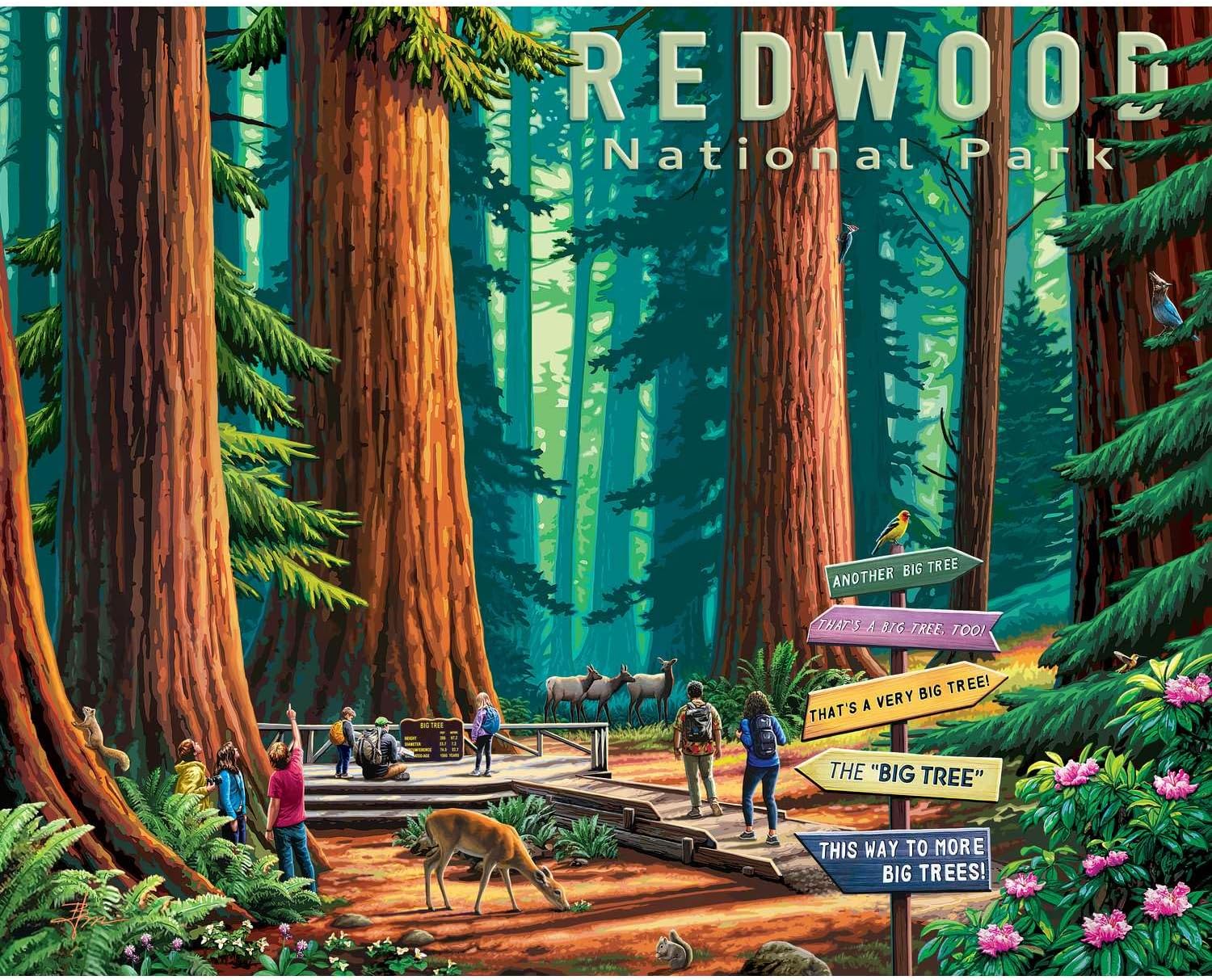 Redwood - Boardwalk Puzzle Company puzzle collectible - Main Image 2