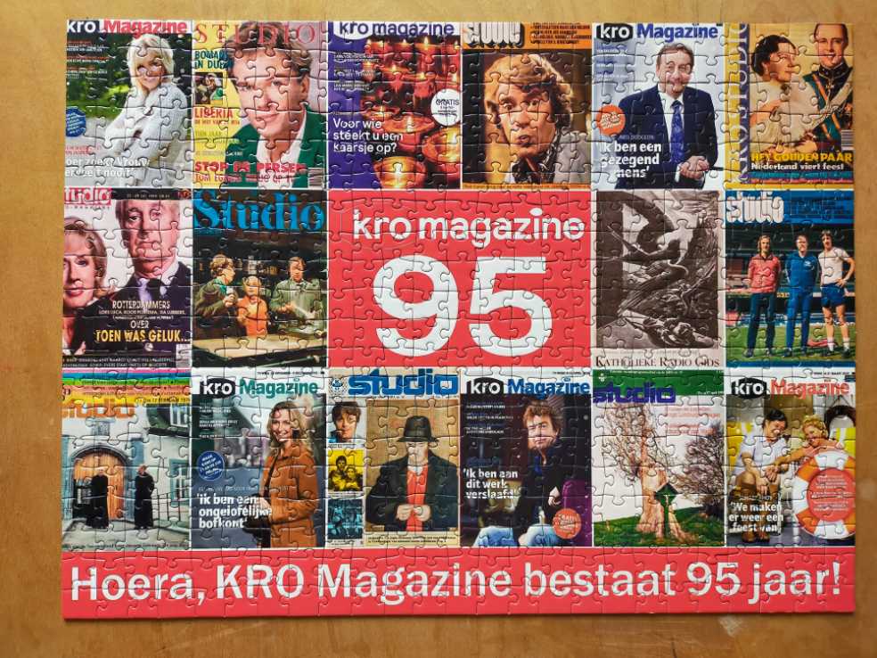 KRO Magazine 95 Jaar - Topgiving puzzle collectible - Main Image 2