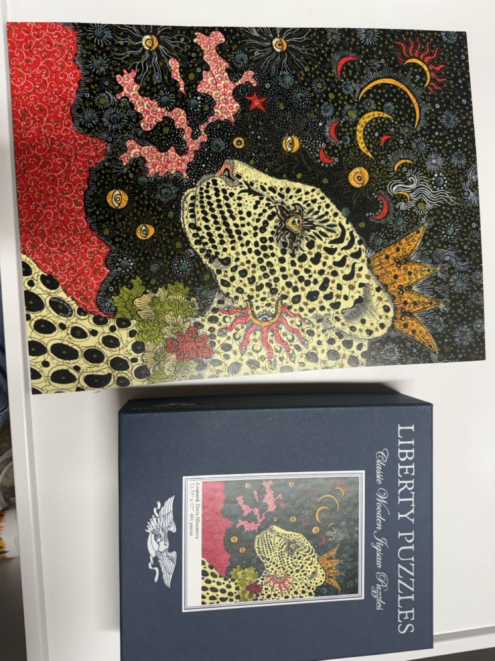 Leopard - Liberty Puzzles puzzle collectible - Main Image 2