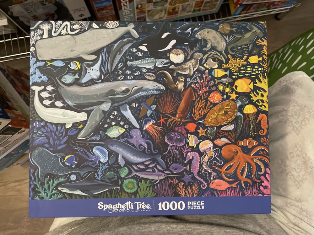 The Rooster’s Song Shaped Puzzle Clear Shop Bins