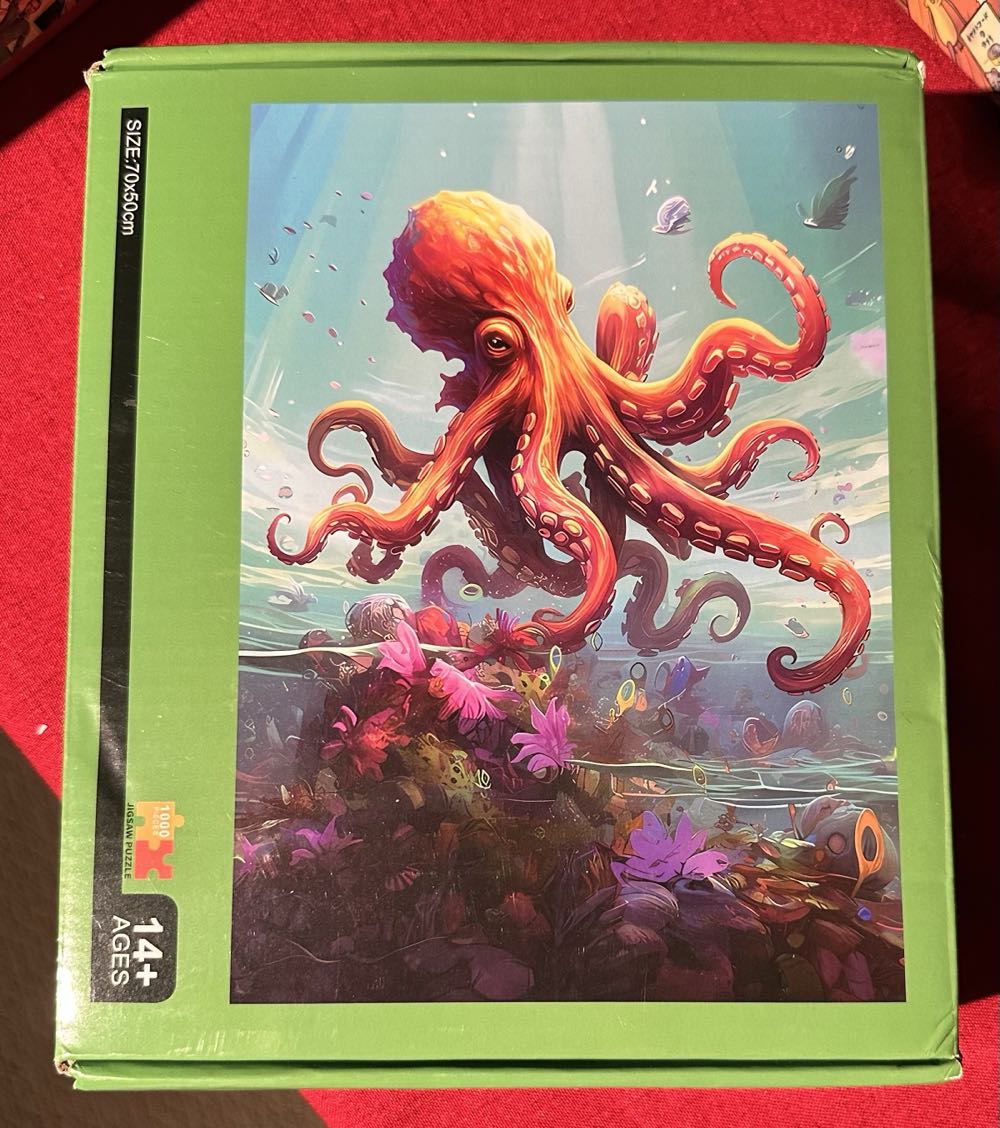 Pieces Jigsaw Puzzle – Matte Finish Soft Touch Easy To Assemble Tight Fit Vivid Colors Missing Pieces Service – Winter Forest Landscape With Deer And Wild Animals – By Enjoy Puzzle