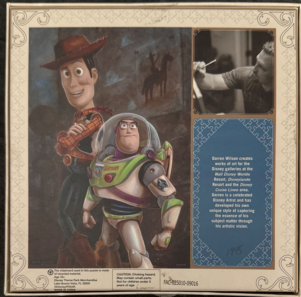 Disney Parks Signature Puzzle Toy Story 20th Anniversary  puzzle collectible - Main Image 2