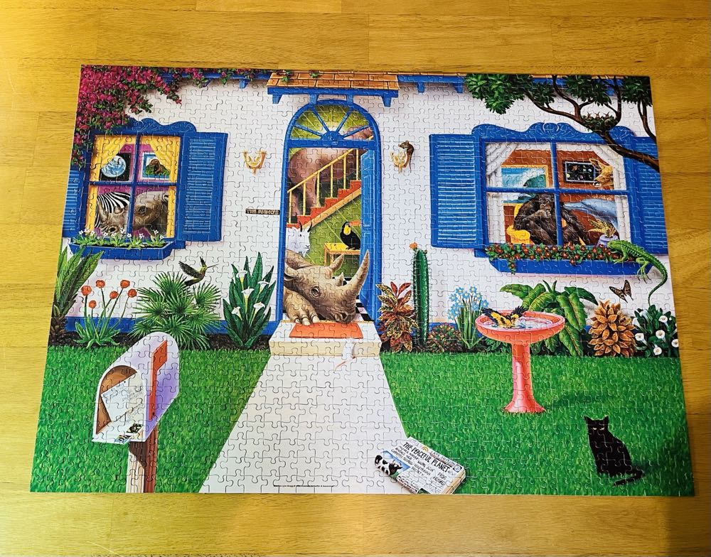 Animal House - Roseart puzzle collectible [Barcode 072348970000] - Main Image 2