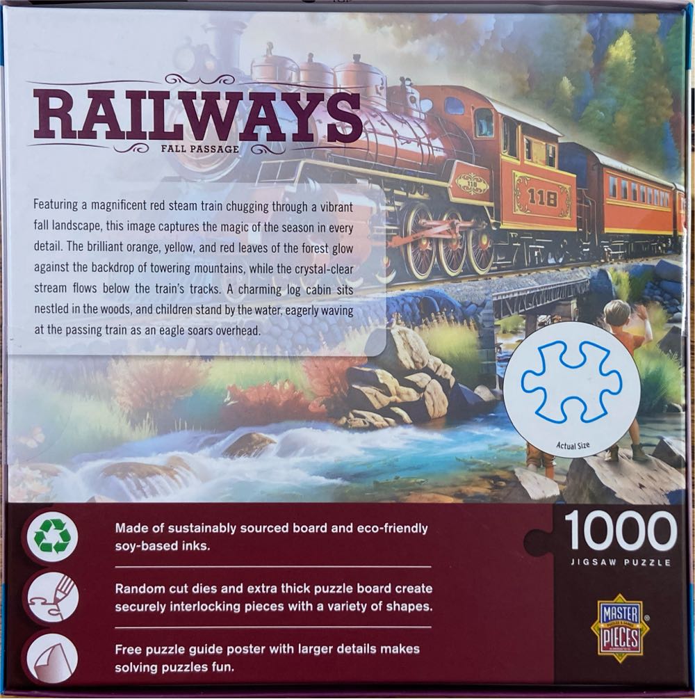 Fall Passage - MasterPieces puzzle collectible [Barcode 705988725159] - Main Image 2