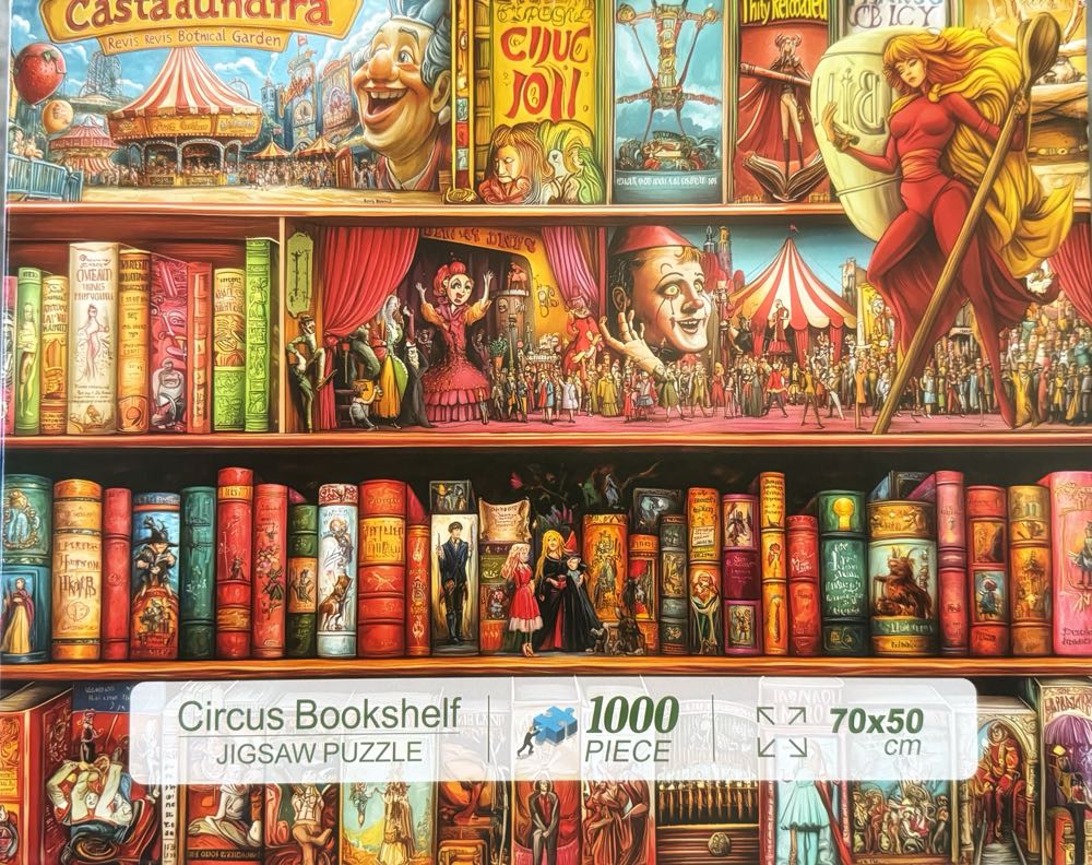 Circus Bookshelf - Unbranded puzzle collectible - Main Image 2