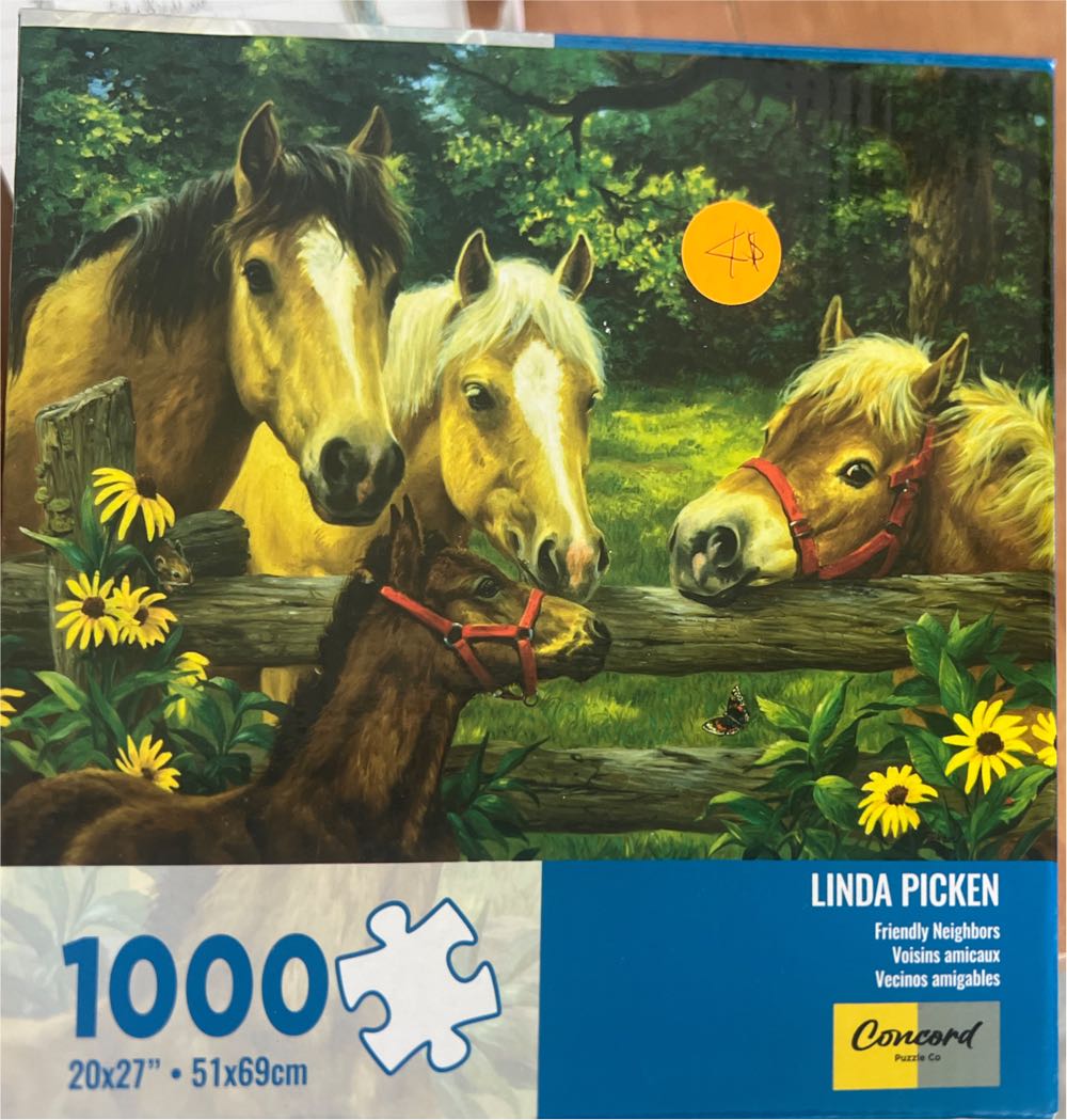 Voisins Amicaux - Concord puzzle Co puzzle collectible [Barcode 773392021488] - Main Image 2