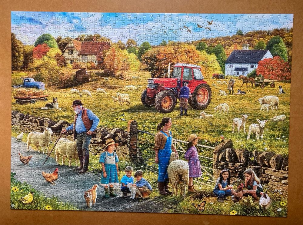 Happy Harvest (Voor Sas Van Jolanda) - Gibsons puzzle collectible [Barcode 5012269064476] - Main Image 3