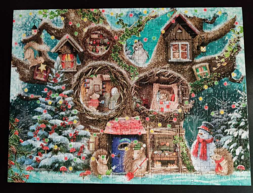 Woodland Treehouse - Cancer Research Uk puzzle collectible [Barcode 5056238558863] - Main Image 2