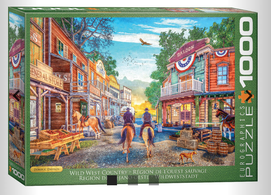 Wild West Country - Eurographics puzzle collectible - Main Image 2