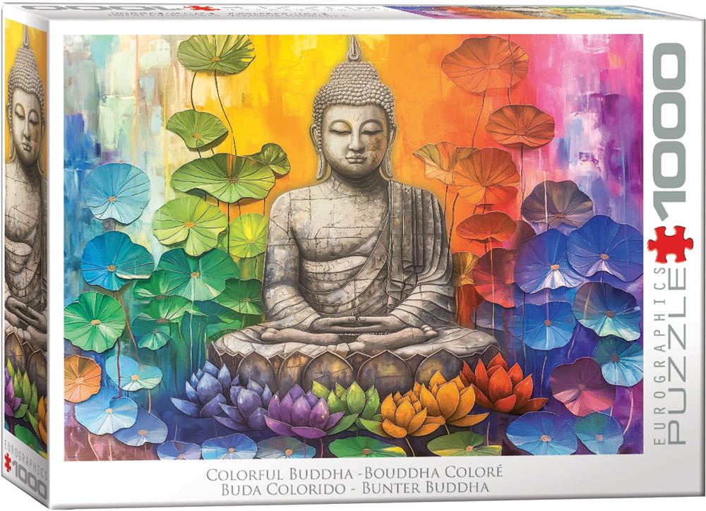 Colorful Buddah - Eurographics puzzle collectible - Main Image 2