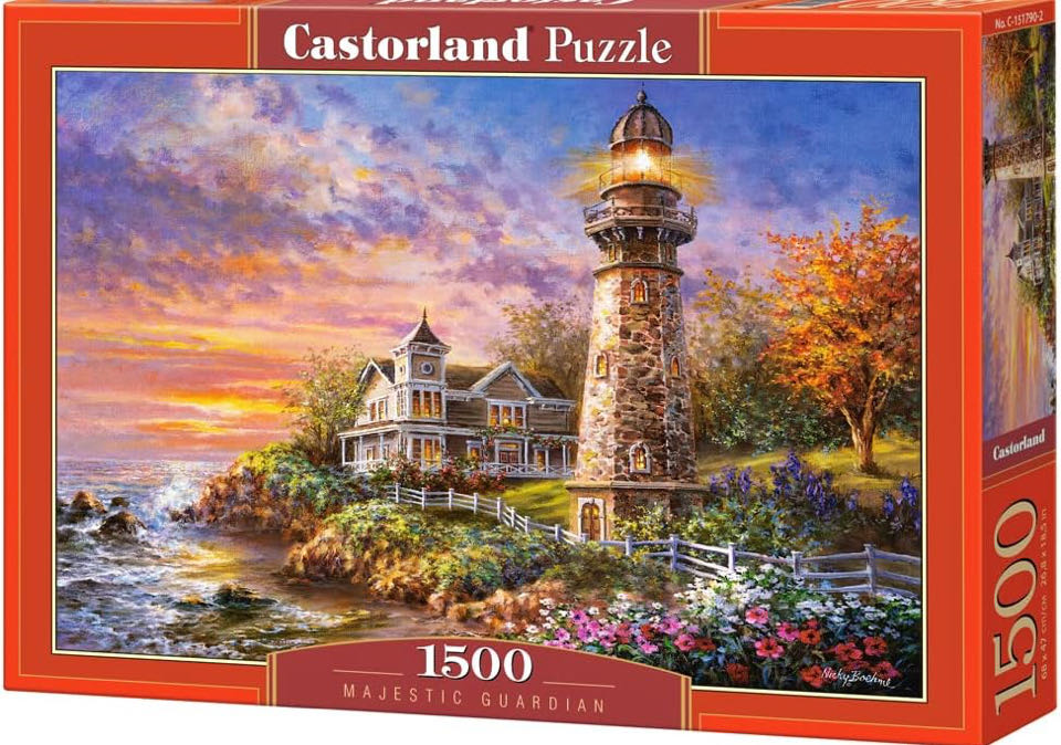 Majestic Gaurdian Lighthouse - Castorland puzzle collectible - Main Image 2