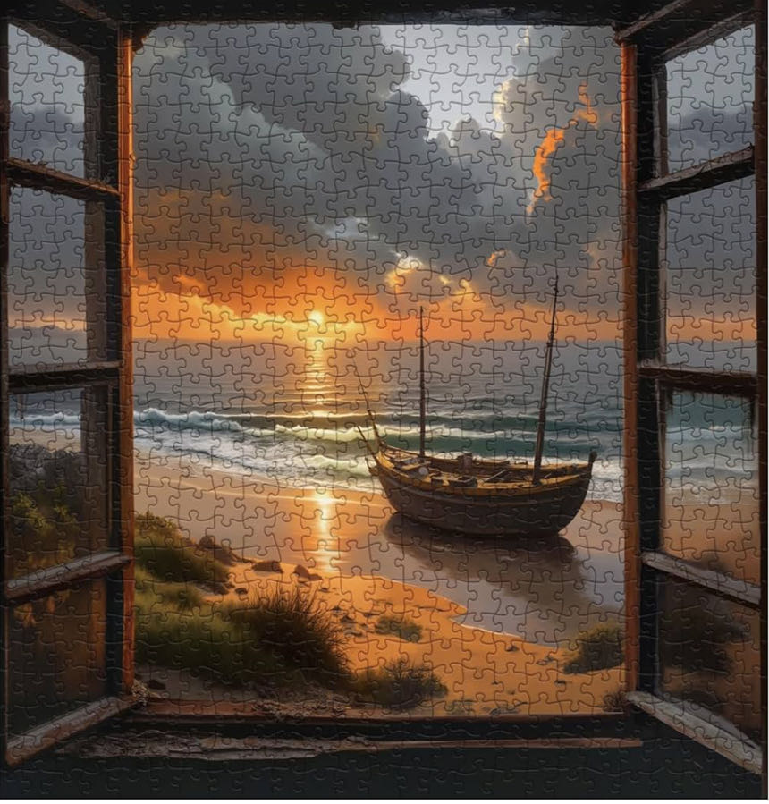 Floating Above Paris - COMPLETED AND SOLD