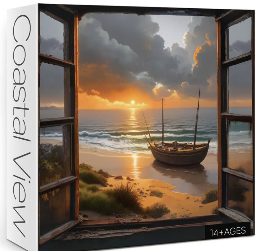 Coastal View - BBoldin puzzle collectible - Main Image 2