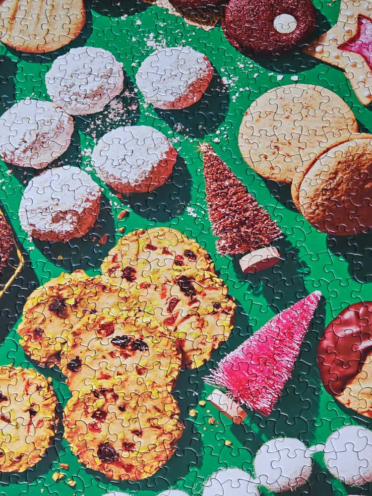 Holiday Cookies - White Mountain Puzzles puzzle collectible [Barcode 724819269181] - Main Image 3