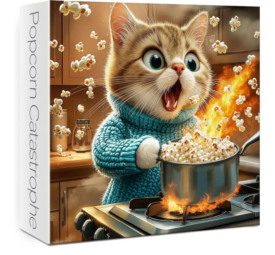 Popcorn Catastrophe - Lorvonis puzzle collectible - Main Image 2