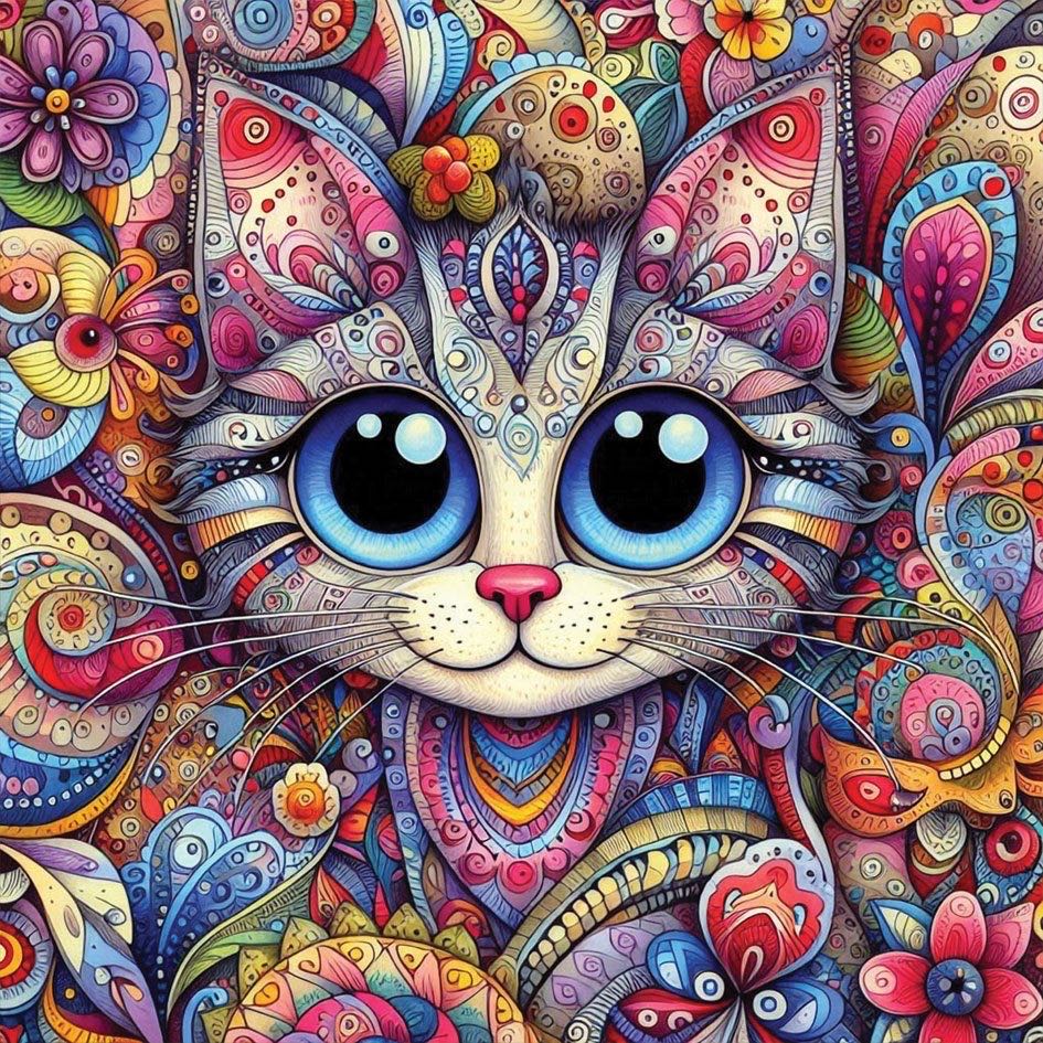 Big Eyed Cat - Yazz Puzzle puzzle collectible [Barcode 8699375062410] - Main Image 2