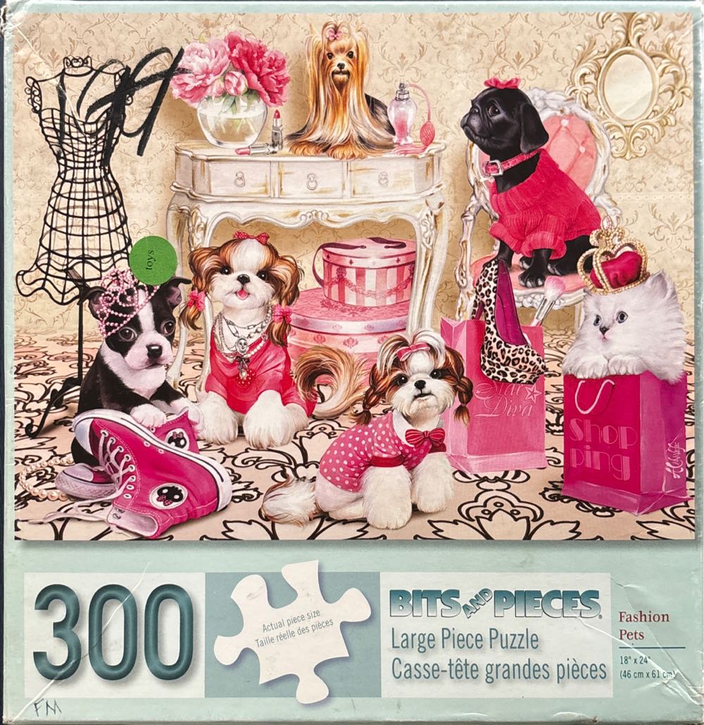 300 New Eurographics 300 Pc Colorme Christmas Trees Xmas Holiday Color Me