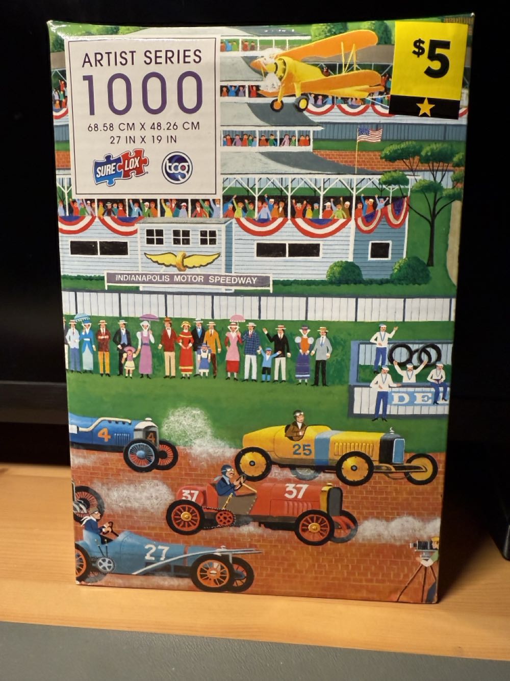 Sure-Lox: Classic Car Race - Sure  Lox puzzle collectible [Barcode 686141448651] - Main Image 2