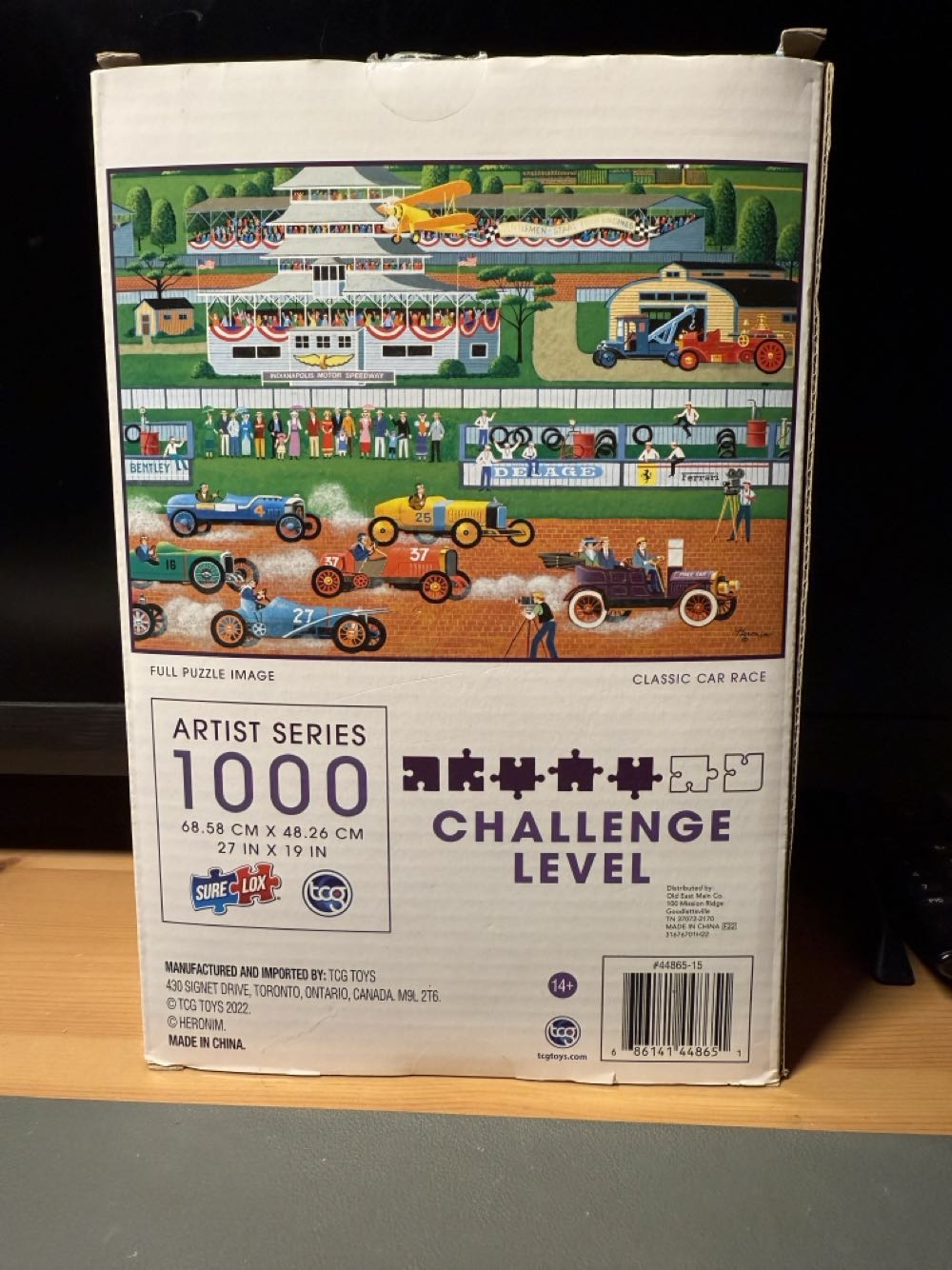 Sure-Lox: Classic Car Race - Sure  Lox puzzle collectible [Barcode 686141448651] - Main Image 3