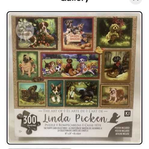 The Puppy Collection II - KI Puzzles puzzle collectible [Barcode 773392029156] - Main Image 2