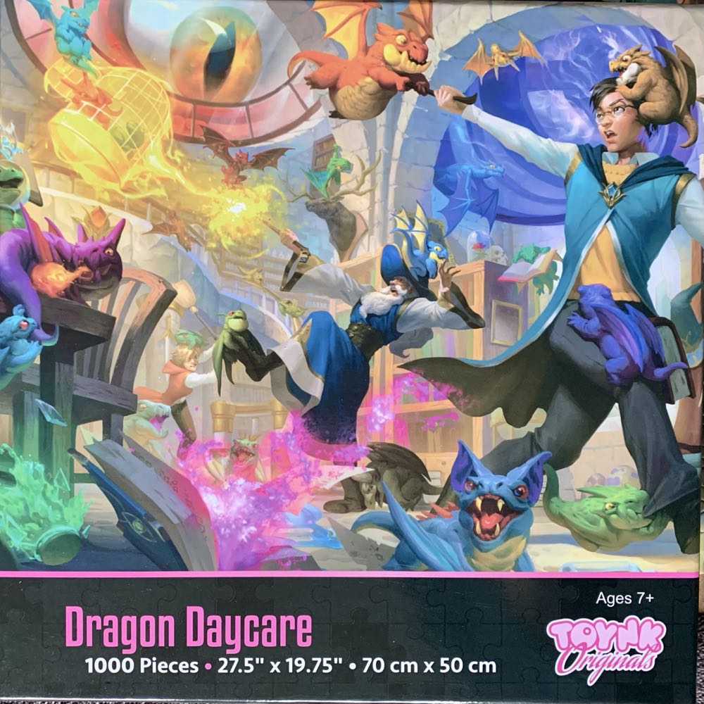 Dragon Daycare - Toynk Originals puzzle collectible [Barcode 849795072461] - Main Image 3