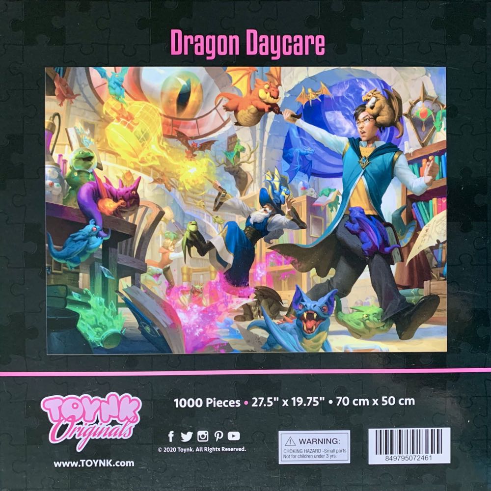 Dragon Daycare - Toynk Originals puzzle collectible [Barcode 849795072461] - Main Image 4
