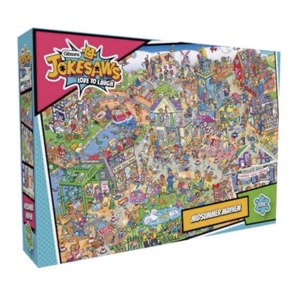 Midsummer Mayhem - Gibsons puzzle collectible [Barcode 5012269171419] - Main Image 2