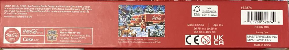 Holiday Haul - Master Pieces Inc puzzle collectible [Barcode 705988628740] - Main Image 4
