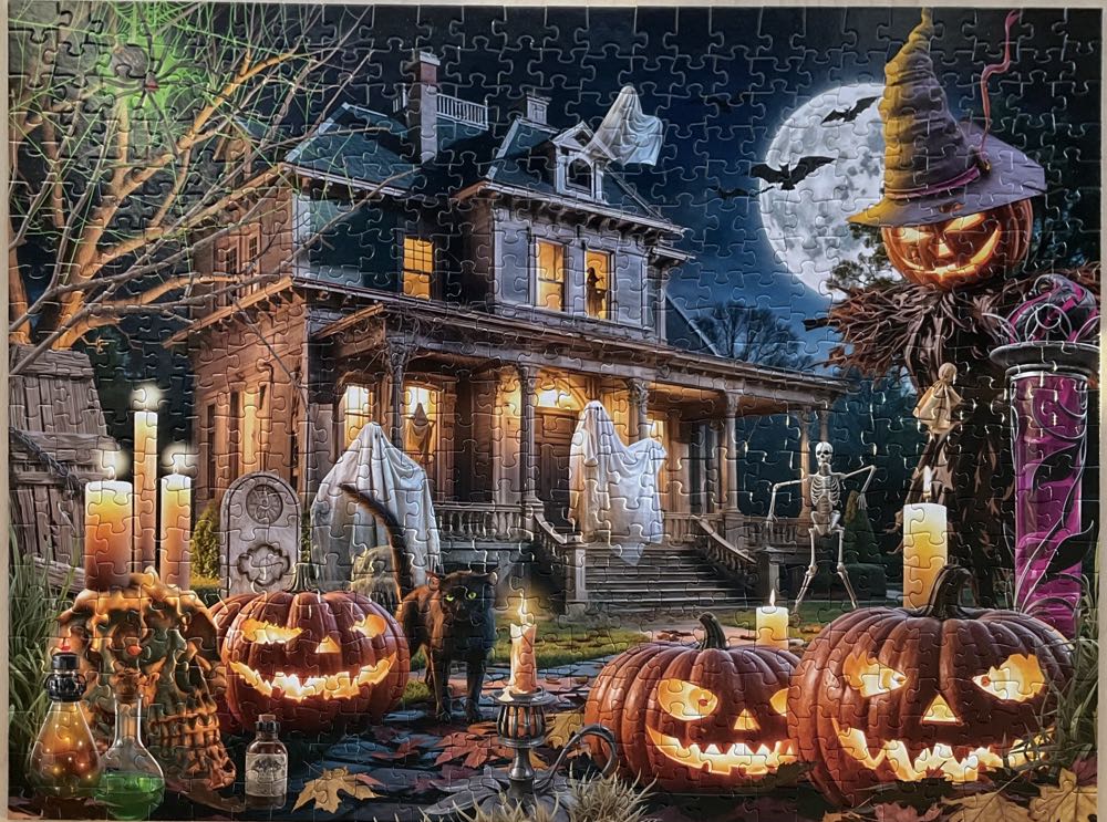 Ghostly Gathering - Vermont Christmas Company puzzle collectible [Barcode 819273025661] - Main Image 2