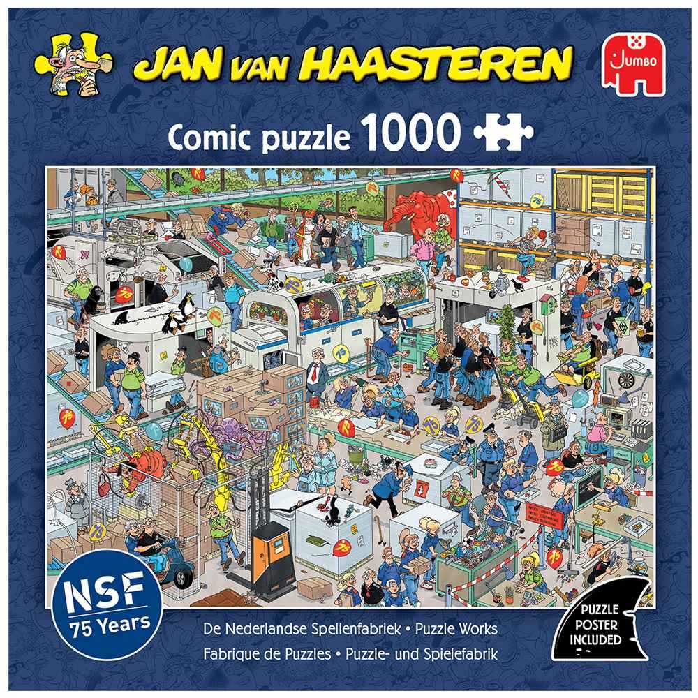 De Nederlandse Spellenfabriek / Puzzel Works - 1110100539 puzzle collectible - Main Image 2