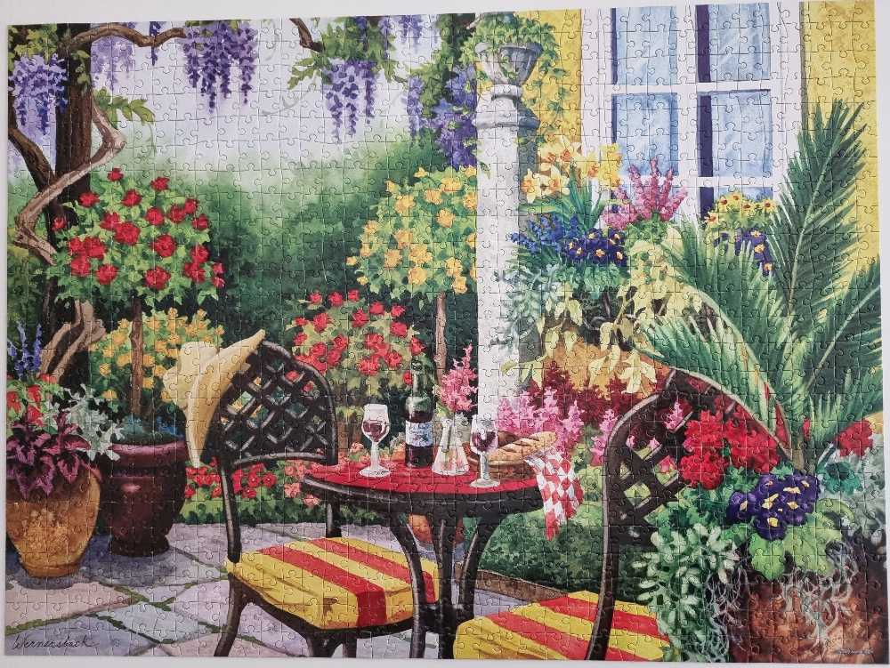 Garden Cafe - Crown puzzle collectible [Barcode 9317762174551] - Main Image 2