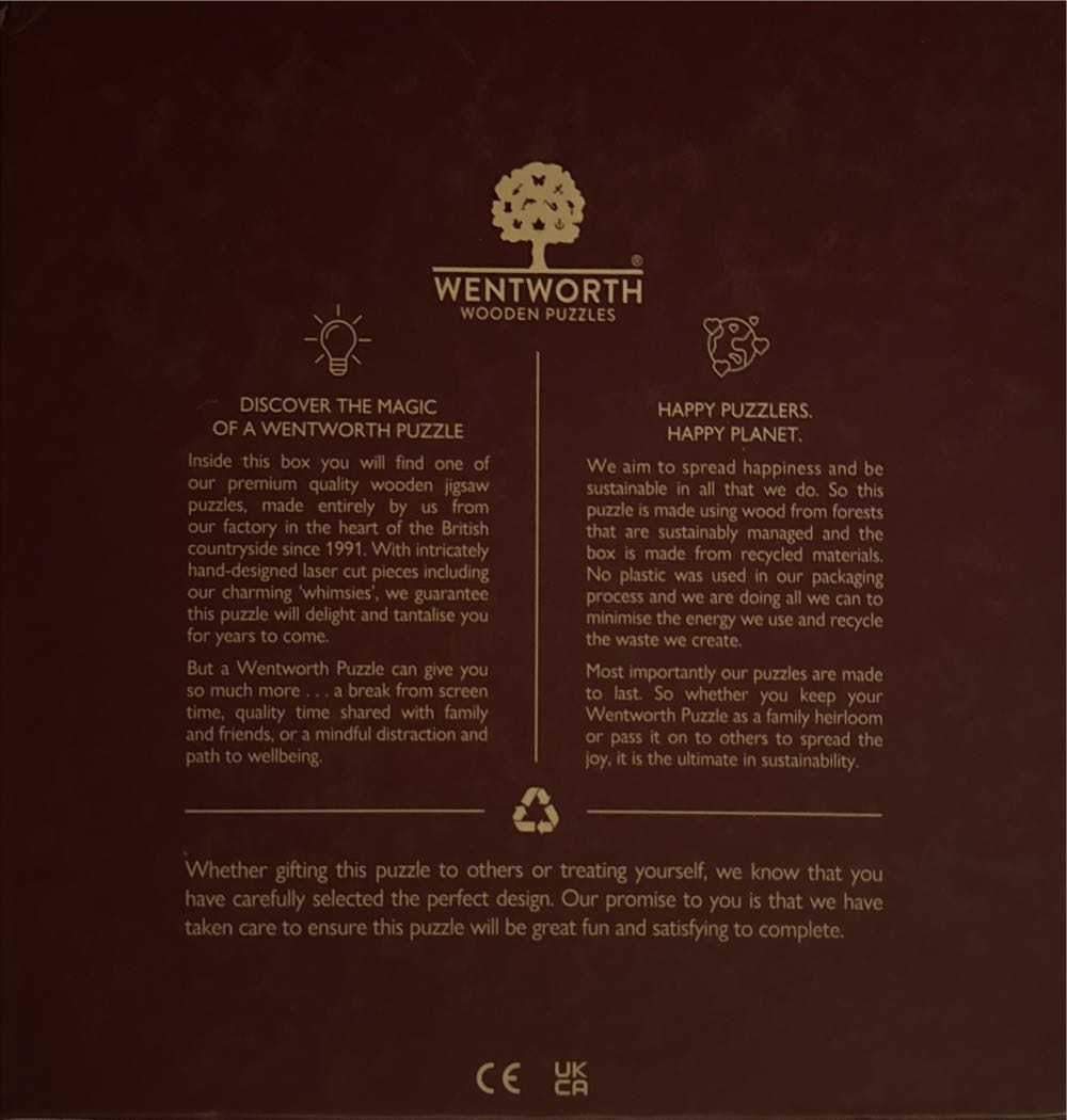 Woodland Gathering - Wentworth 🇺🇸 puzzle collectible [Barcode 6050265407193] - Main Image 2