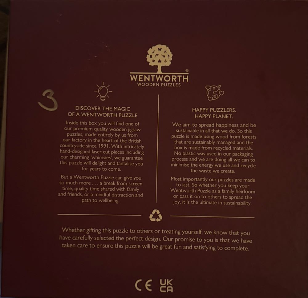 Garden Tea - Wentworth 🇺🇸 puzzle collectible [Barcode 6050265413323] - Main Image 2