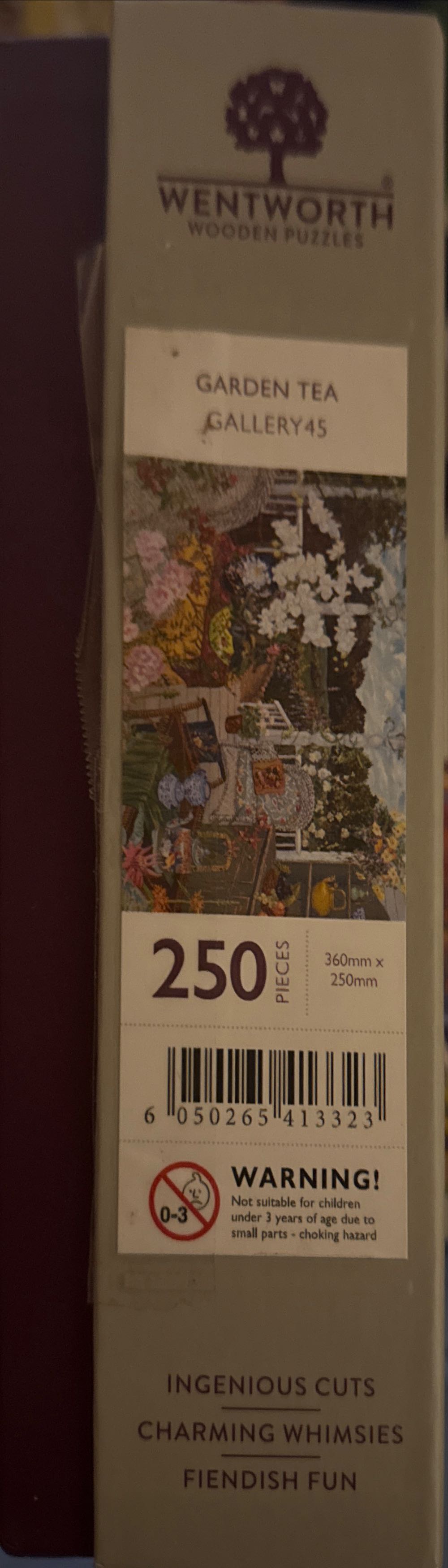 Garden Tea - Wentworth 🇺🇸 puzzle collectible [Barcode 6050265413323] - Main Image 3
