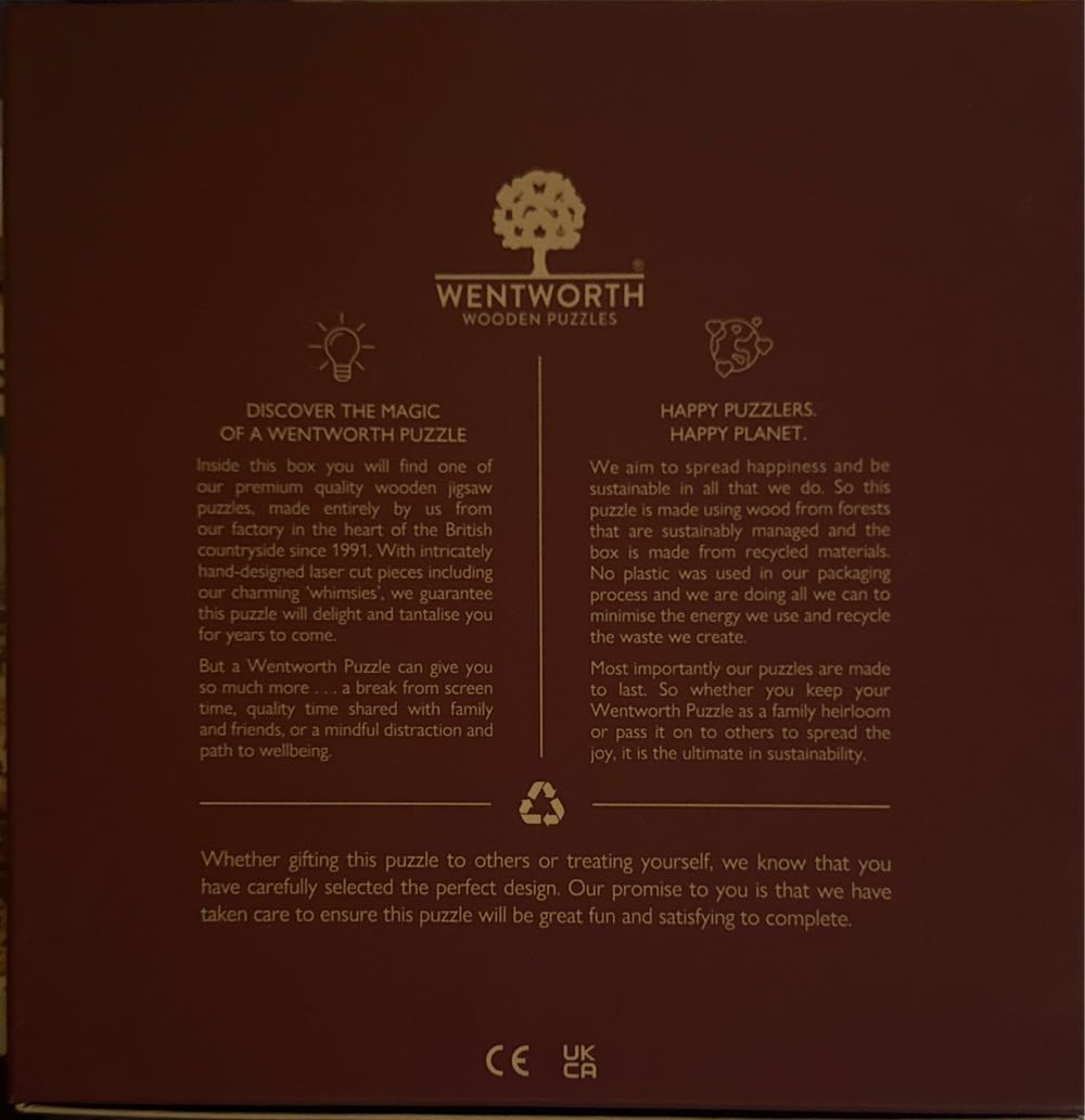 Magnolia Tree, Nymans, West Sussex - Wentworth 🇺🇸 puzzle collectible [Barcode 6050265374266] - Main Image 2