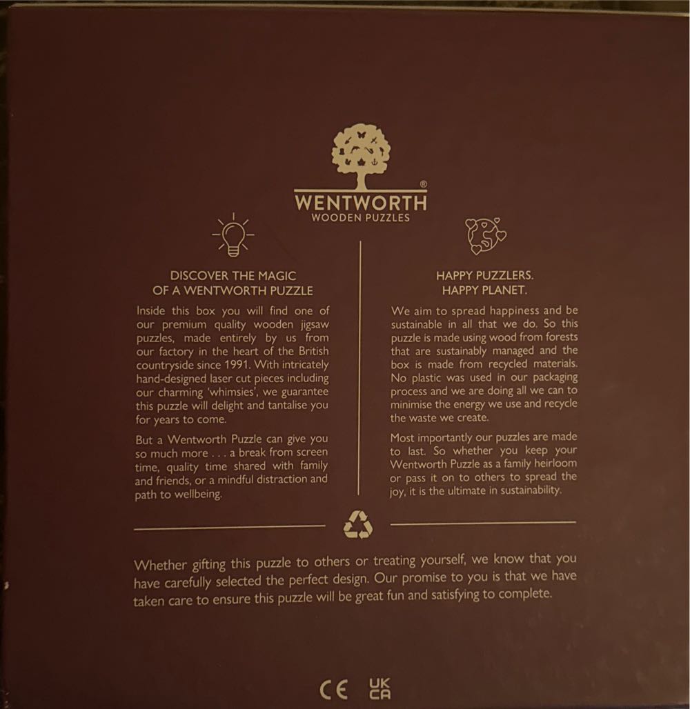 Village Sledding - Wentworth 🇺🇸 puzzle collectible [Barcode 6050265387495] - Main Image 2