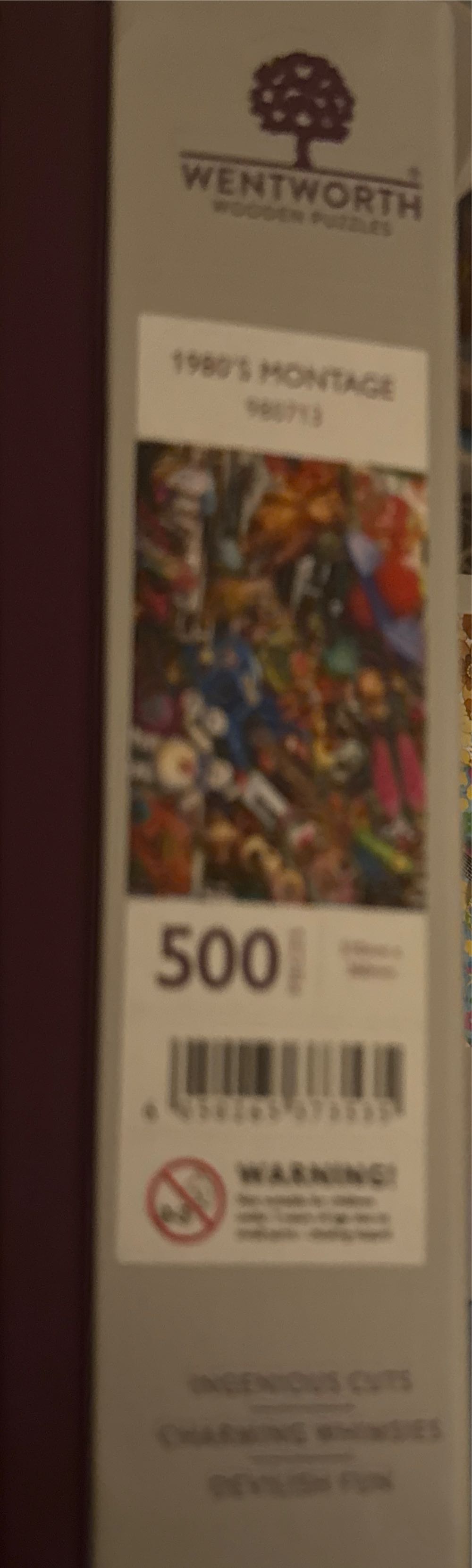 1980’s Montage - Wentworth 🇺🇸 puzzle collectible [Barcode 6050265373535] - Main Image 3