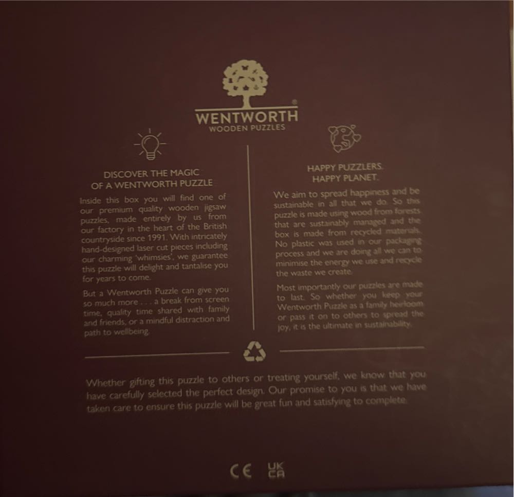 1960’s Flower Power - Wentworth 🇺🇸 puzzle collectible [Barcode 6050265379612] - Main Image 2