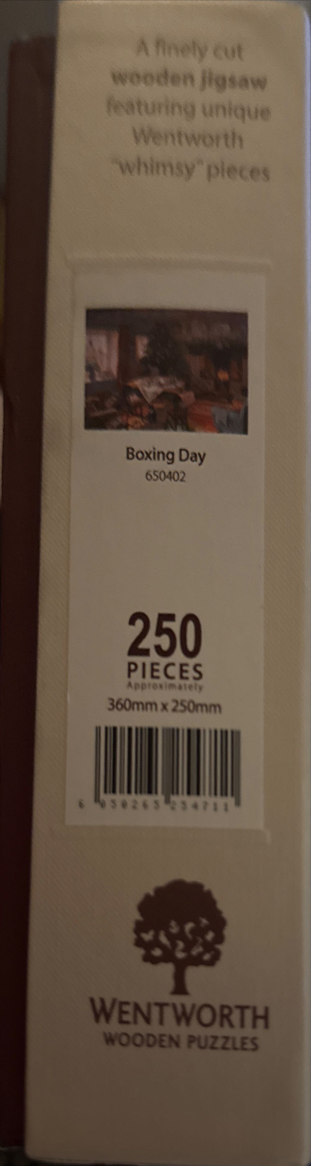 Boxing Day - Wentworth 🇺🇸 puzzle collectible [Barcode 6050265254711] - Main Image 3