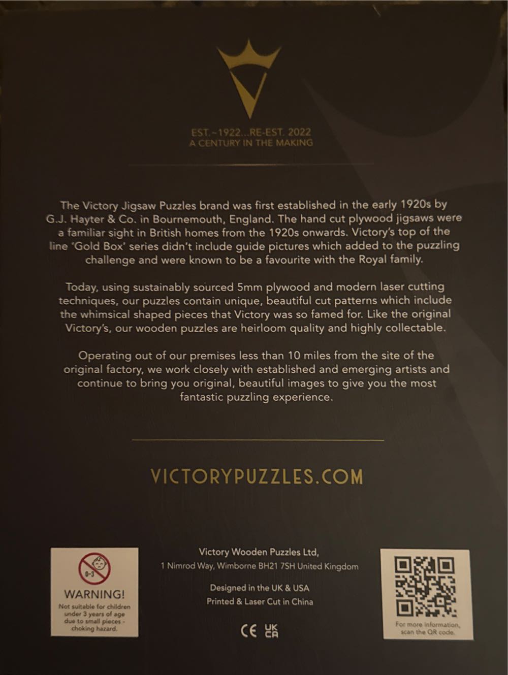 Vintage Poster Butlins - Victory Wooden Puzzles puzzle collectible [Barcode 5056461101317] - Main Image 2