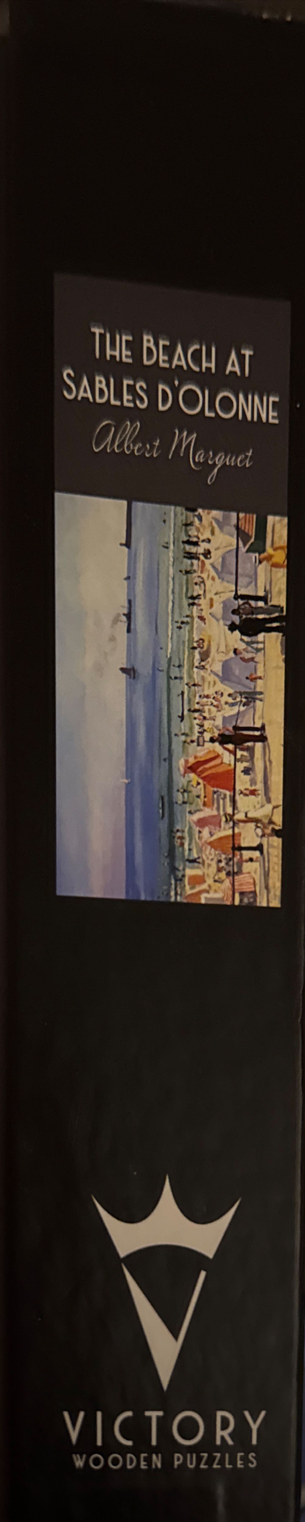 The Beach At Sables D’olonne - Victory Wooden Puzzles puzzle collectible [Barcode 5056461101225] - Main Image 3