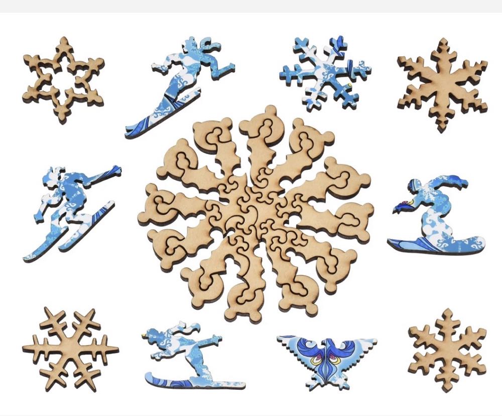 Snowflake - Liberty Puzzles 🇺🇸 puzzle collectible - Main Image 4