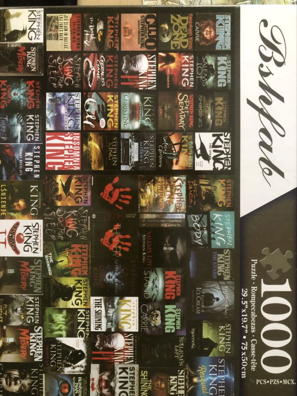 Stephen King Books - Bshfab puzzle collectible - Main Image 2