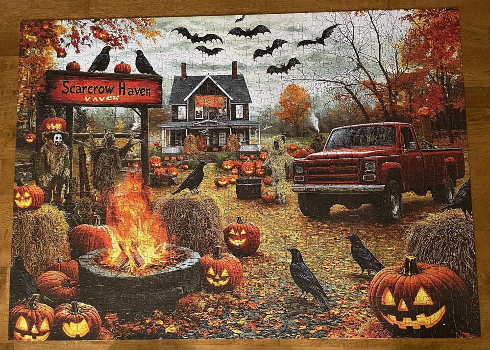 Scarecrow Haven - Blue Forest puzzle collectible - Main Image 2