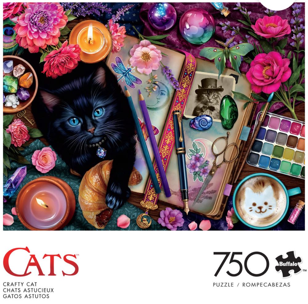 Crafty Cat - Completed  - Buffalo puzzle collectible [Barcode 079346178087] - Main Image 2