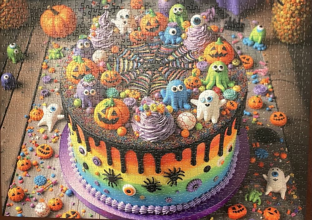 Halloween Birthday Cake - Tucocoo puzzle collectible - Main Image 2
