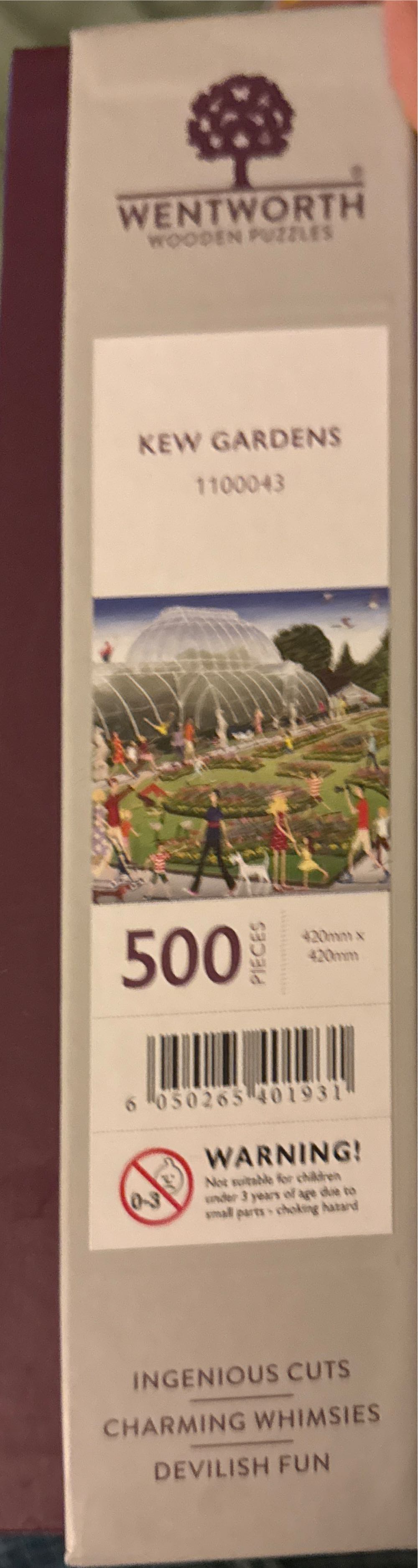 Kew Gardens - Wentworth 🇺🇸 puzzle collectible [Barcode 6050265401931] - Main Image 3