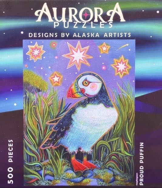 Proud Puffin - Aurora Puzzles puzzle collectible - Main Image 2