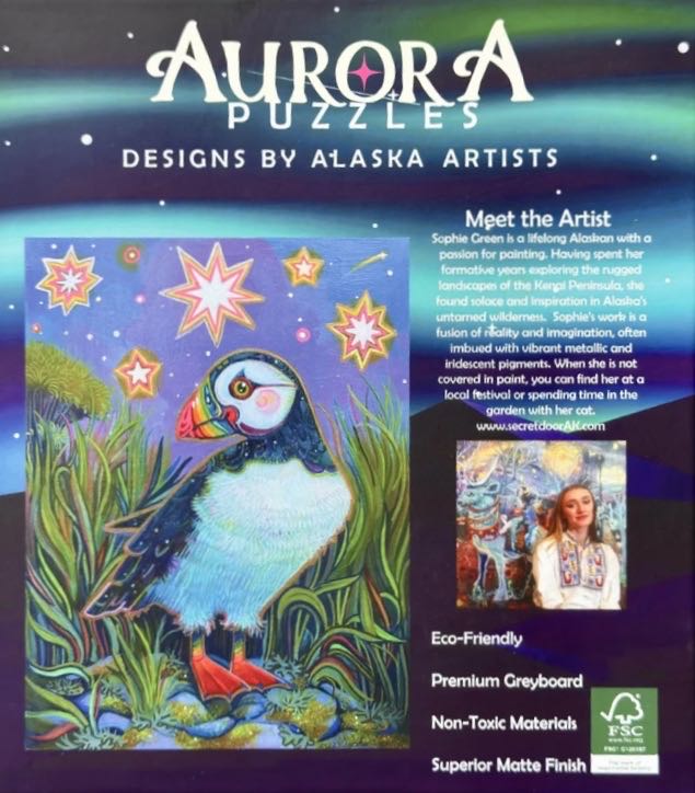 Proud Puffin - Aurora Puzzles puzzle collectible - Main Image 3